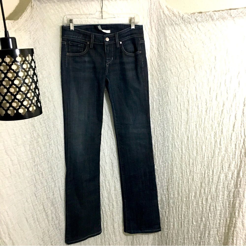 Freedom of Choice Dark Flare Jeans Size 28
